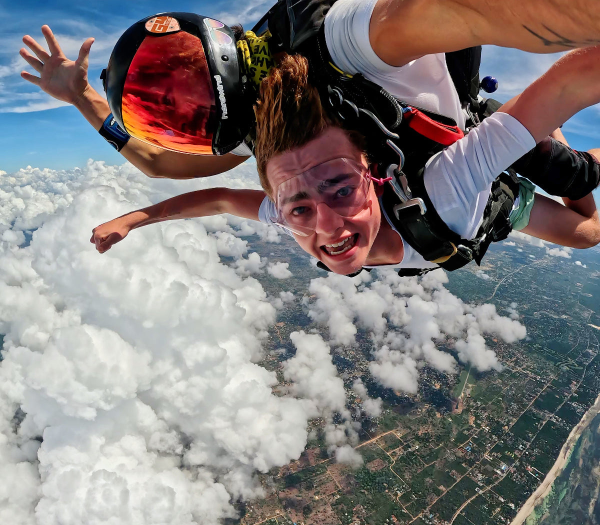 Free falling with style in Mombasa